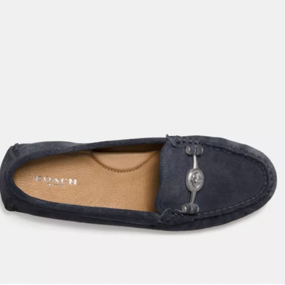 COACH SUEDE ARLENE LOAFER SIZE 7.5 - Picture 1 of 12